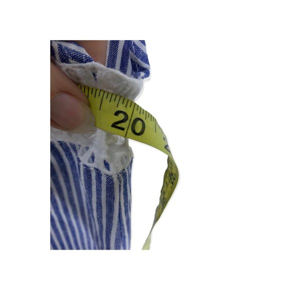 J Crew Linen Blend Eyelet Mini Dress Medium - Picture 6 of 6